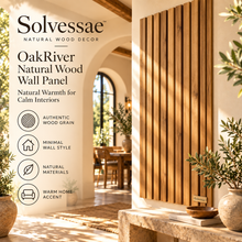 Calvirezx™ OakRiver Natural Wood Wall Panel