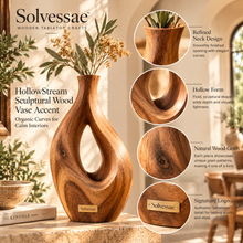 Calvirezx™ Handmade BranchLine Wooden Decorative Sculpture