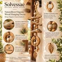Calvirezx™ NatureRoot Organic Wood Hanging Decor