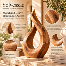 Calvirezx™ Woodland Curve Handmade Accent