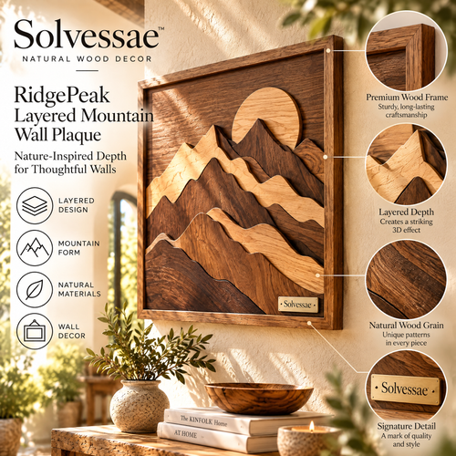 Calvirezx™ ForestSpirit Natural Wood Abstract Sculpture
